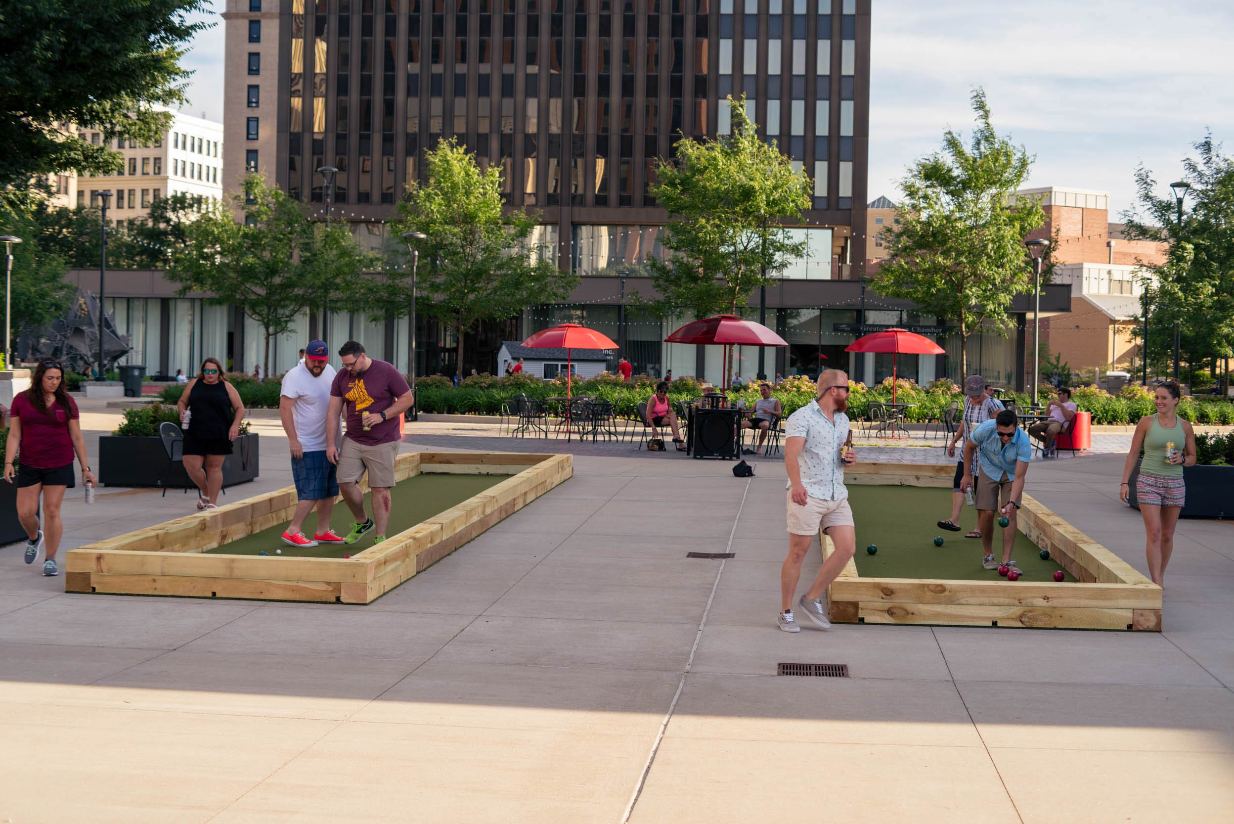 DAP Bocce Courts KGK and Company Landscape Architecture and